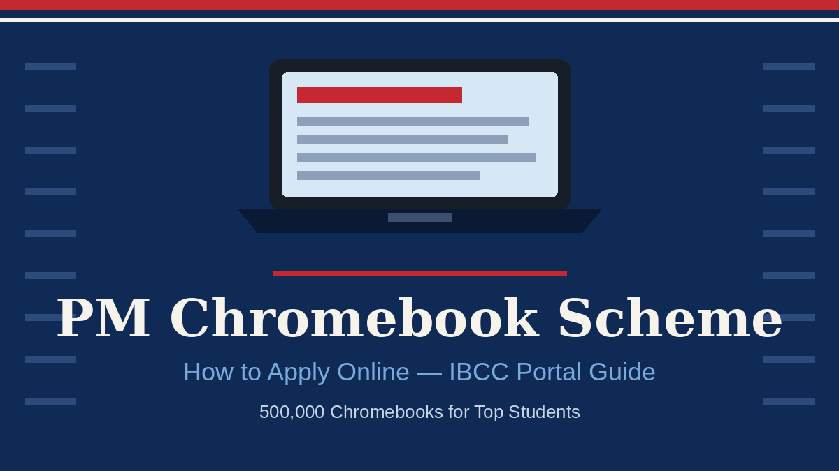 PM Chromebook Scheme, How to Apply Online, 2026 Hero Image